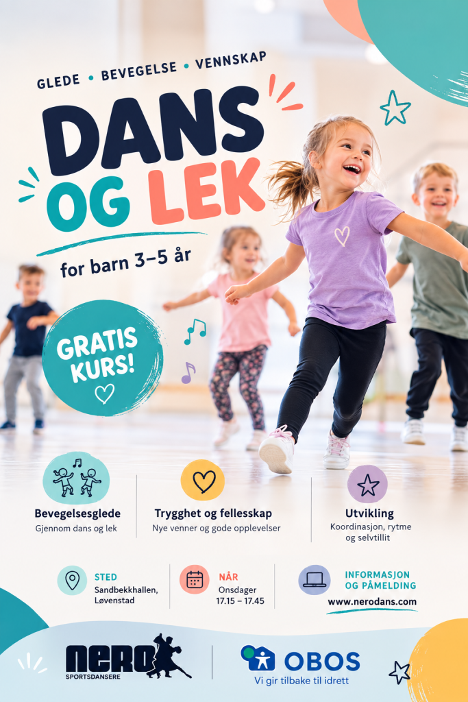 Flyer 3-5 år